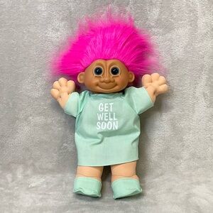 Russ Troll Kidz Doll Get Well Soon Plush